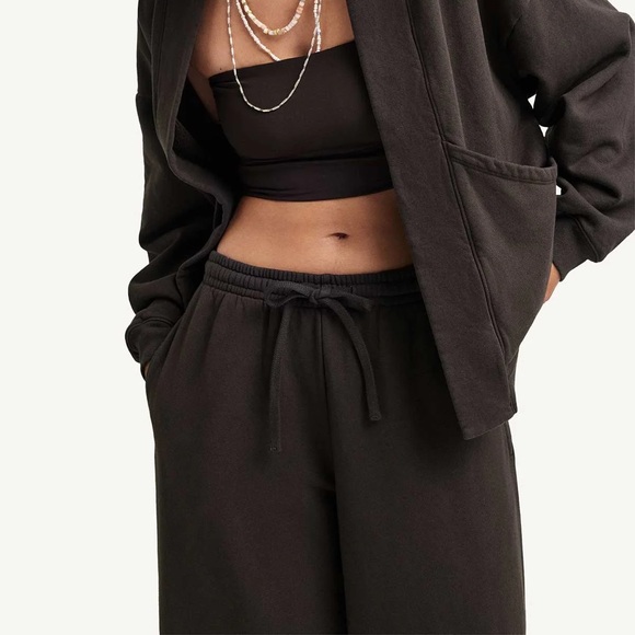 Vitamin A • Dawn Wide Leg Pant - Deep Earth Dawn French Terry - Picture 5 of 8